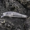 AYWFISH 얕은 저크베이트 미노우 블랭크 특수 무게추, 도색되지 않은 플로팅 롱 캐스팅 미노우 DIY 낚시 미끼, 100 개, 7cm, 4.7g 4