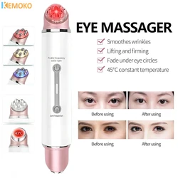EMS Eye Beauty Device Microcurrent Massage Remove Eye Bag Dark Face Tighten Circles Light Therapy Eye Lifting Massage Instrument