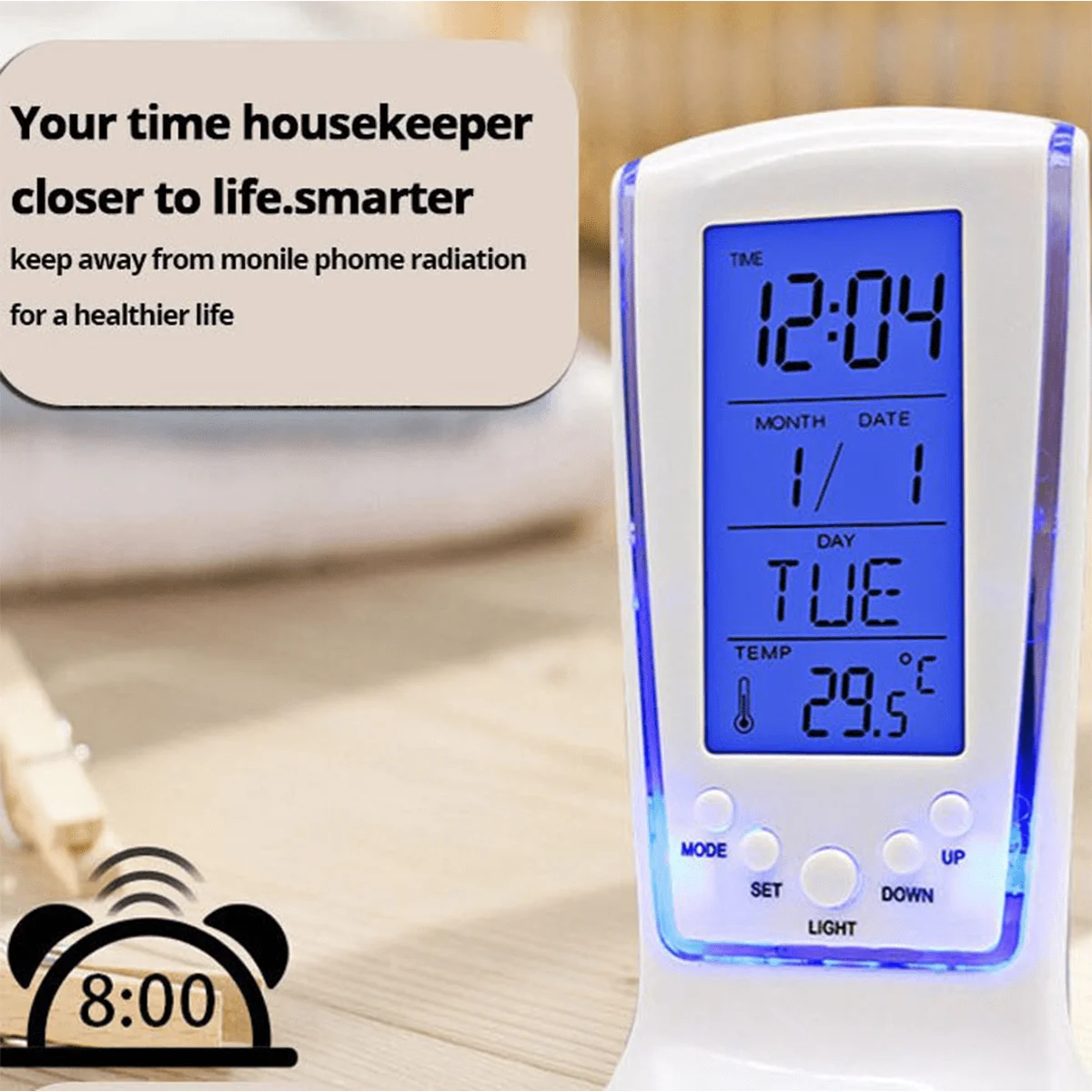 Led Digital Alarm C…