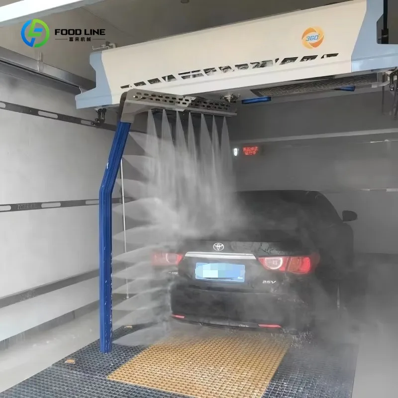 Automatic Car Wash Machine Banknotes Coins Cards Payment Multi Language Voltage Logo Custom