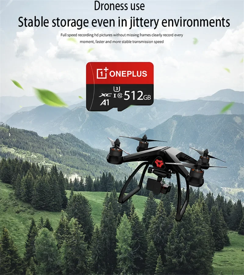 Lenovo 2TB Hochgeschwindigkeits-V30 A2 4K SD-Karte 512GB 256GB 128GB Speicherkarte 1TB Micro TF SD-Adapter für Smartphone/Tablet/PC Universell Einsetzbar – Detail 7