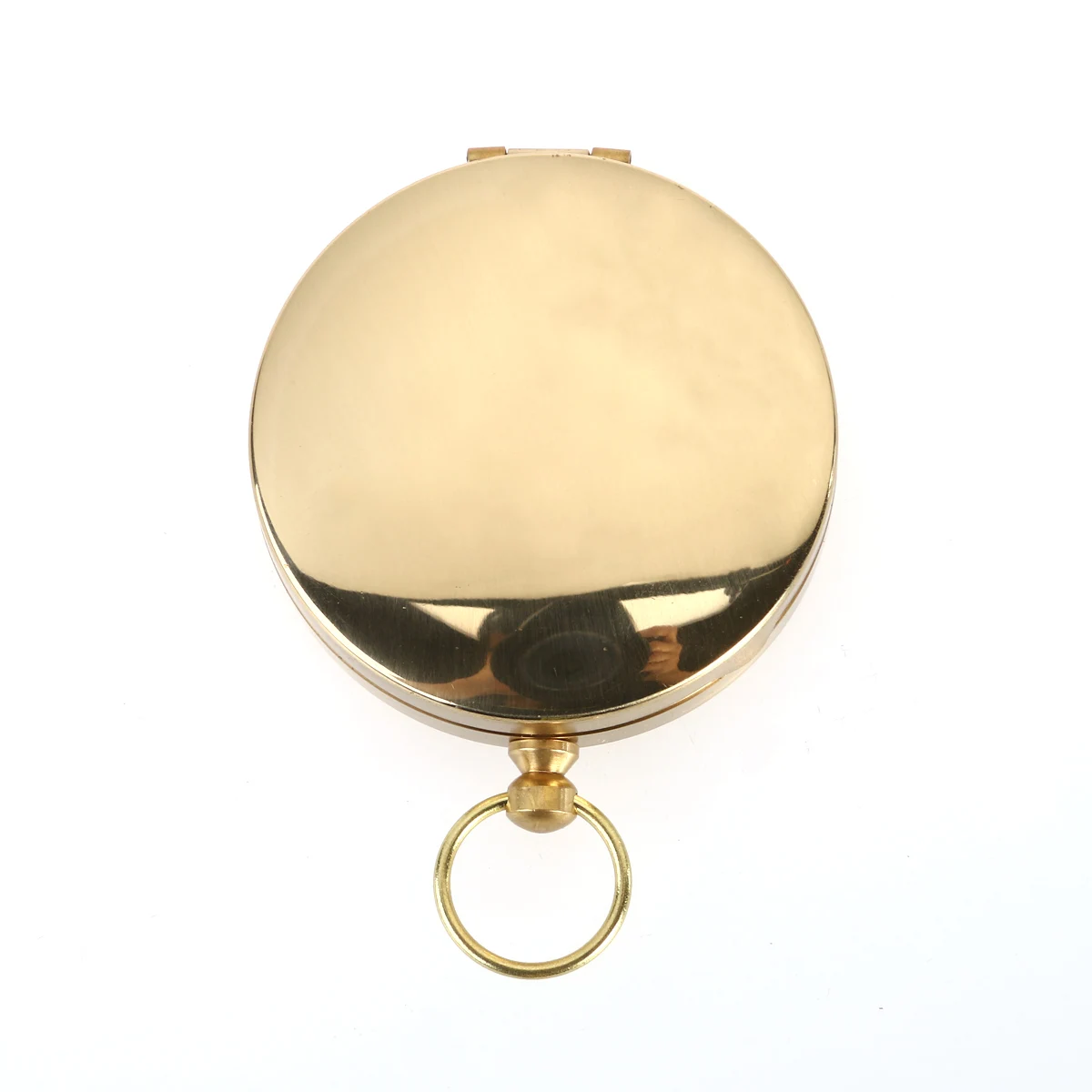 

Metal Pocket Watch Style Compass Durable Copper Shell Portable Camping Tool Premium Material Automatic Direction
