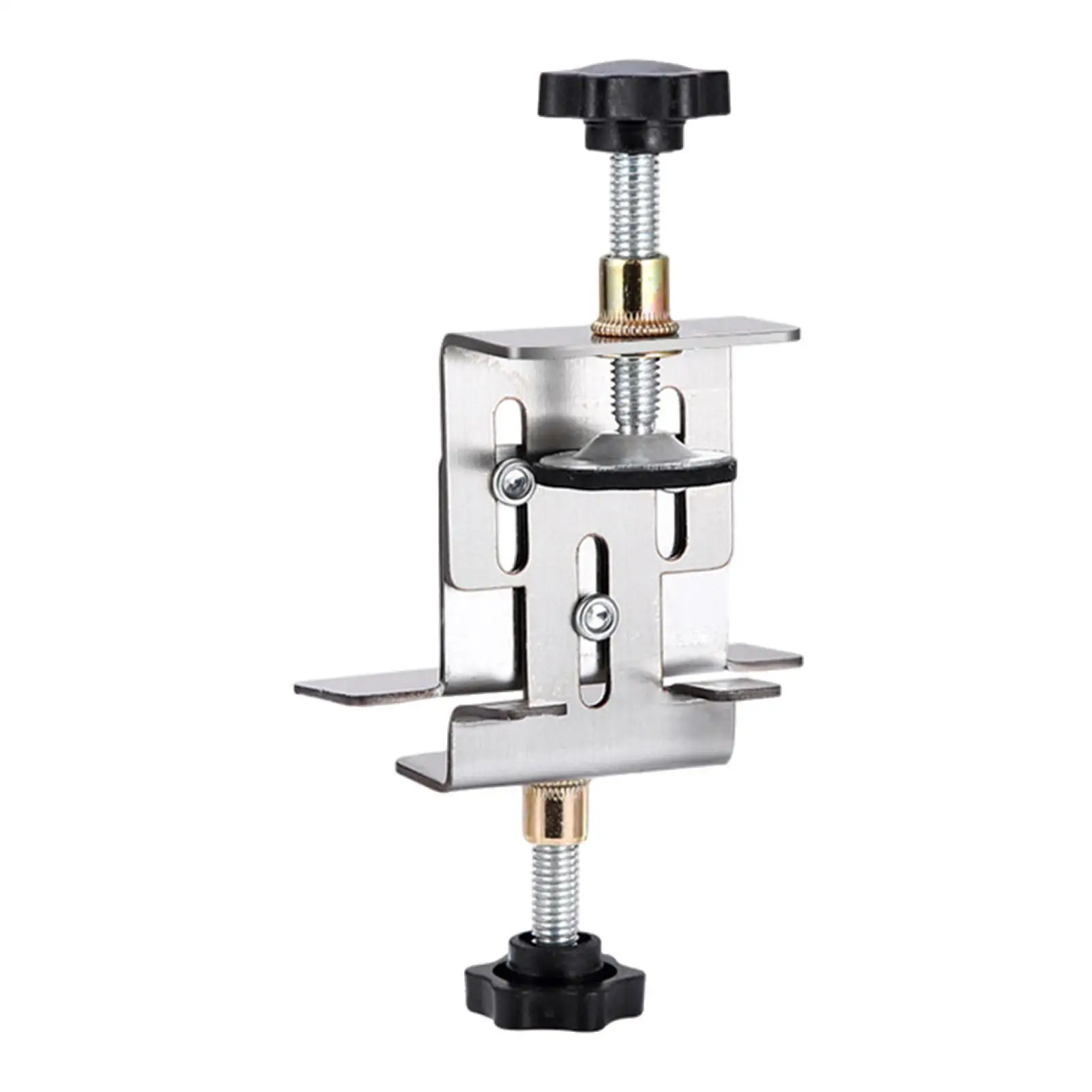 

Cabinet Door Mounting Hardware Jig Adjustable Multifunctional for Furniture Projects Portable Professional Stainless Steel