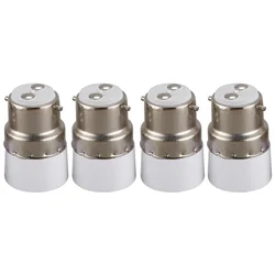 AC 220V B22 to E14 Base Socket Light Lamp Bulb Adapter Holder 4pcs