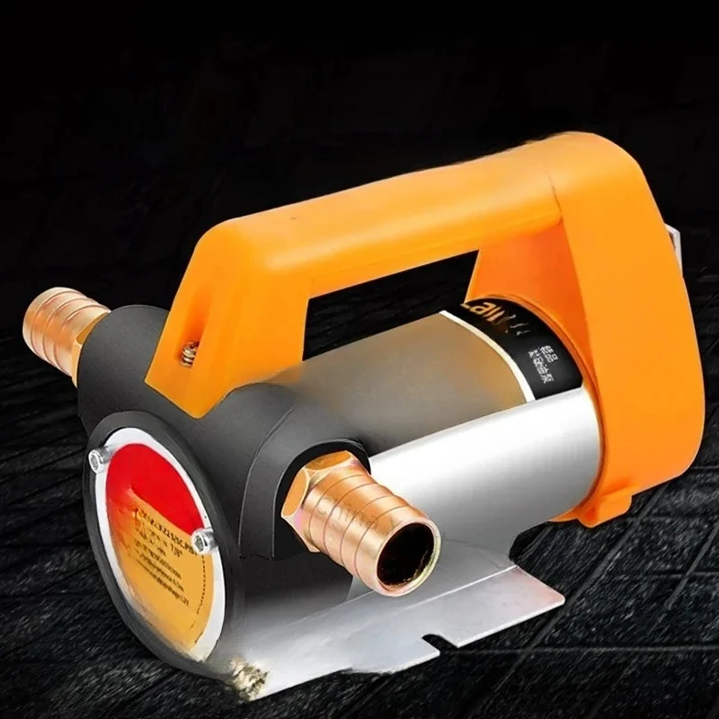 780W Electric Oil Pump AC 220V DC 12V/24V Diesel Transfer Pump Self-Priming 80L/Min Diesel  Pump Fuel Dispenser