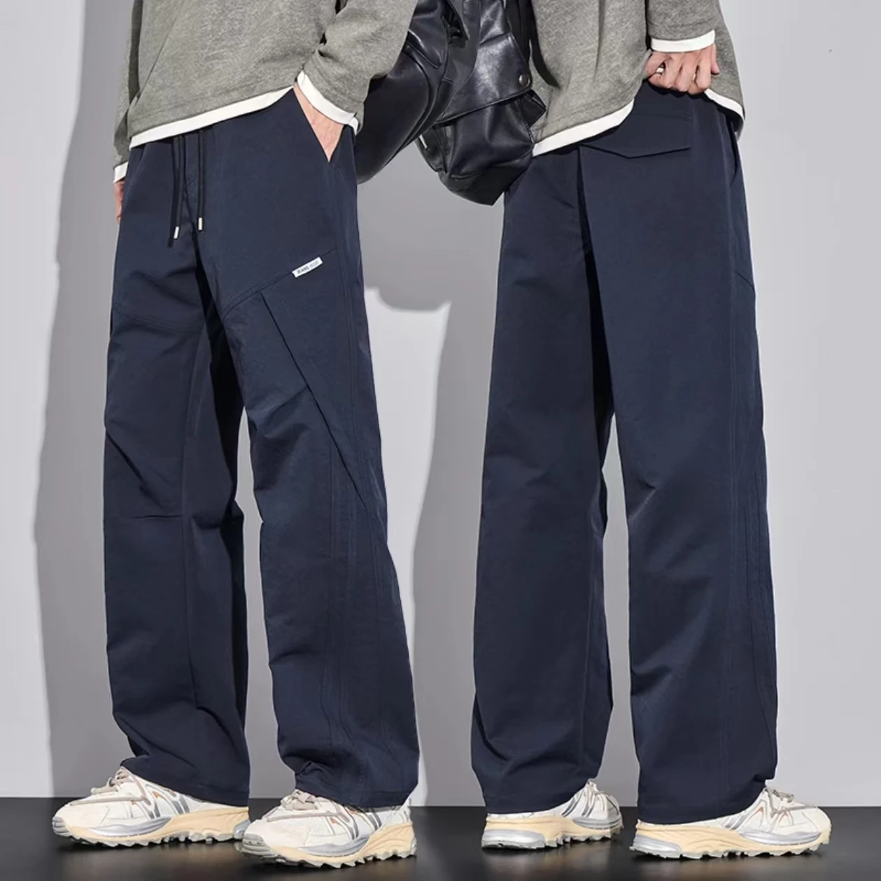 

Новые осенне-зимние мужские повседневные брюки прямого кроя из полиэстера, брюки BDU, универсальная рабочая одежда, модные свободные брюки