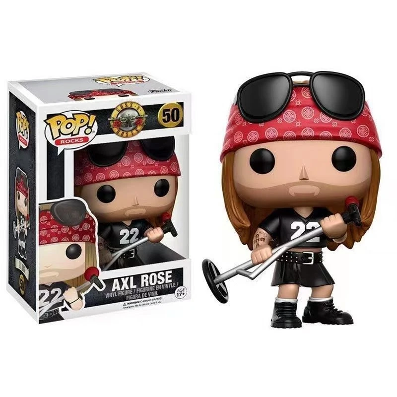 NEW Funko POP!!! Guns&n&Roses Band Axl Rose #50 Slash #51 Duff