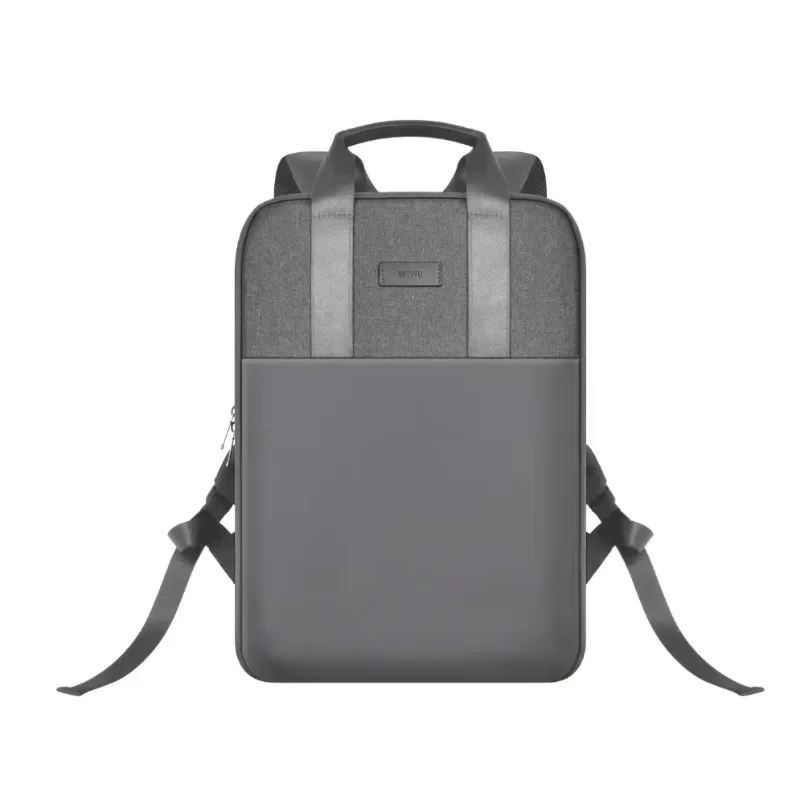 Latest 2024 model Factory Price Durable Water Resistant Polyester Lightweight 15.6inch Minimalist Laptop School Backpack Black