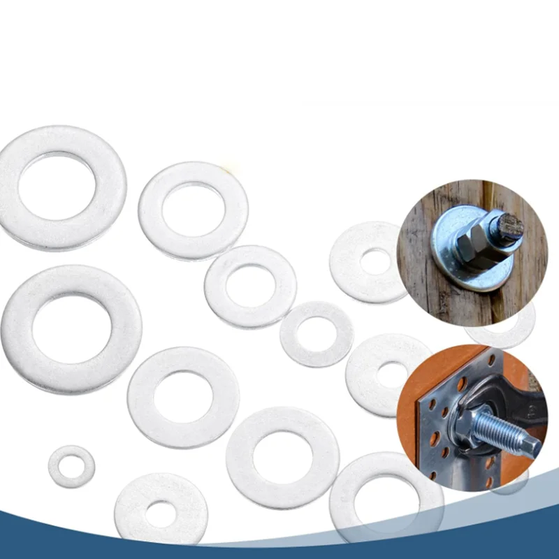 10~20Pcs M3/M4/M5/M6/M8 6061 Aluminum Alloy Flat Sump Plug Oil Seal Fittings Washer Ring Gasket thickness 0.25mm~3mm