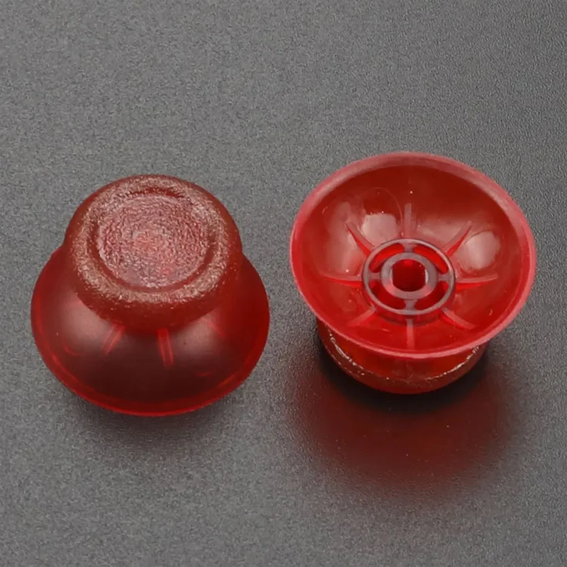 YuXi penutup grip Analog 3D 2 buah, untuk pengontrol PS4 DS4, pegangan topi stik Joystick Analog