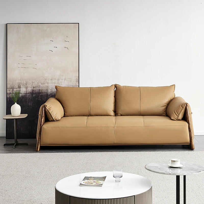High Grade Genuine Leather Office Sofa Two Seater Sectional Executive Couch