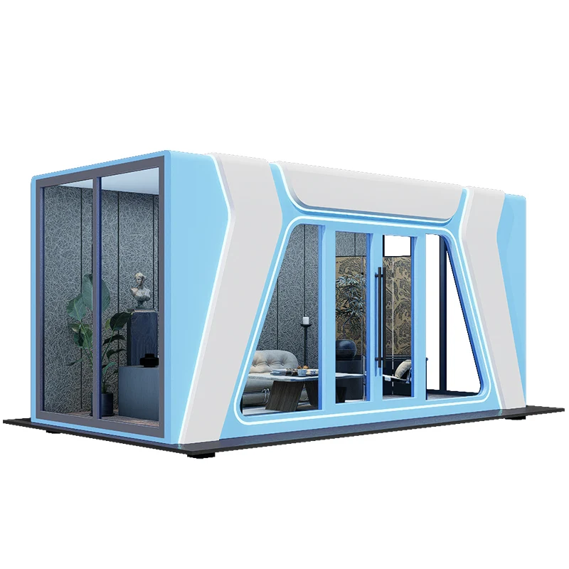 Fashion Safe Space Capsule House Camp Hotel Recreational Villa Custom Mobile Home Space Capsule House Price Modern Modular House