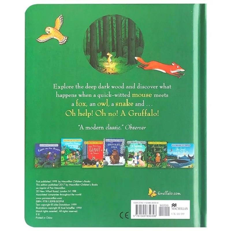 The Gruffalos Child Julia Donaldson Original English Picture Book Children's story  Book