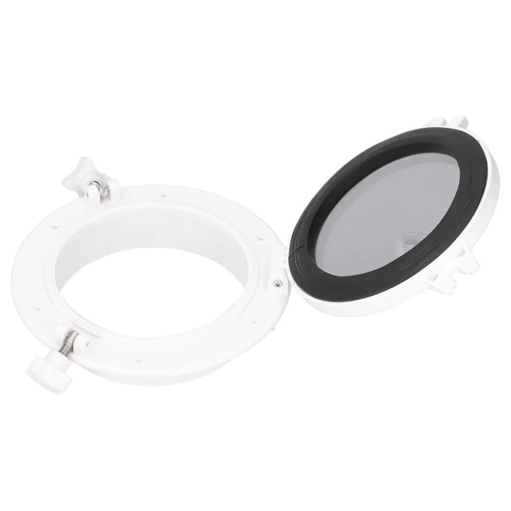 

8in Round Opening Porthole Tempered Glass Window Universal