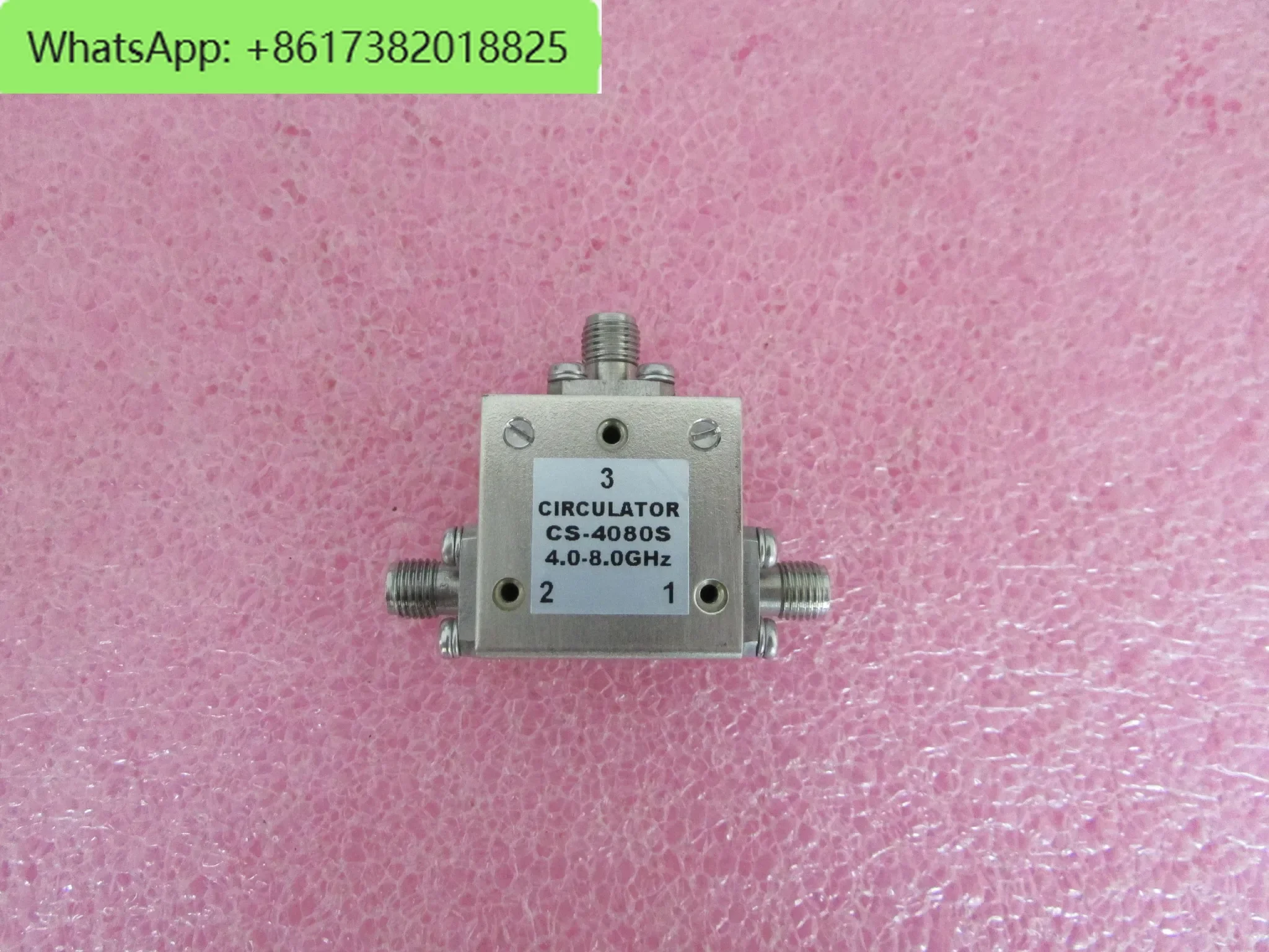 CS-4080S 4-8GHz 20dB SMA RF RF Microwave Coaxial Circulator