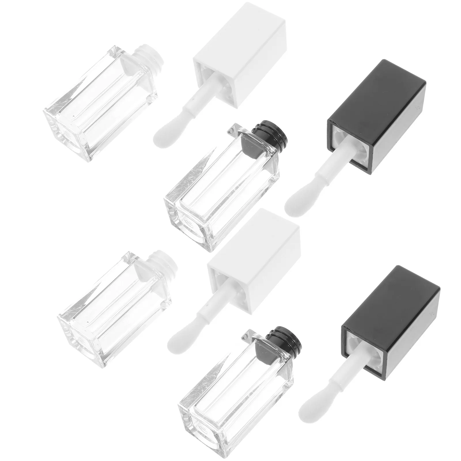 

12Pcs Portable Lip Gloss Tubes Empty Refillable Clear Lip Balm Bottles Small Containers for DIY Makeup Kits