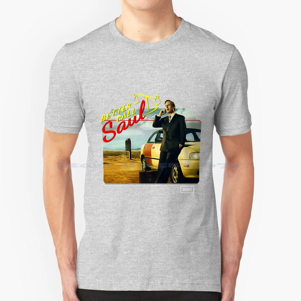 Better Calls Saul T Shirt 100% Cotton Tee Better Call Saul Saul Goodman Walter White Heisenberg Jesse Pinkman Tv Meth Funny