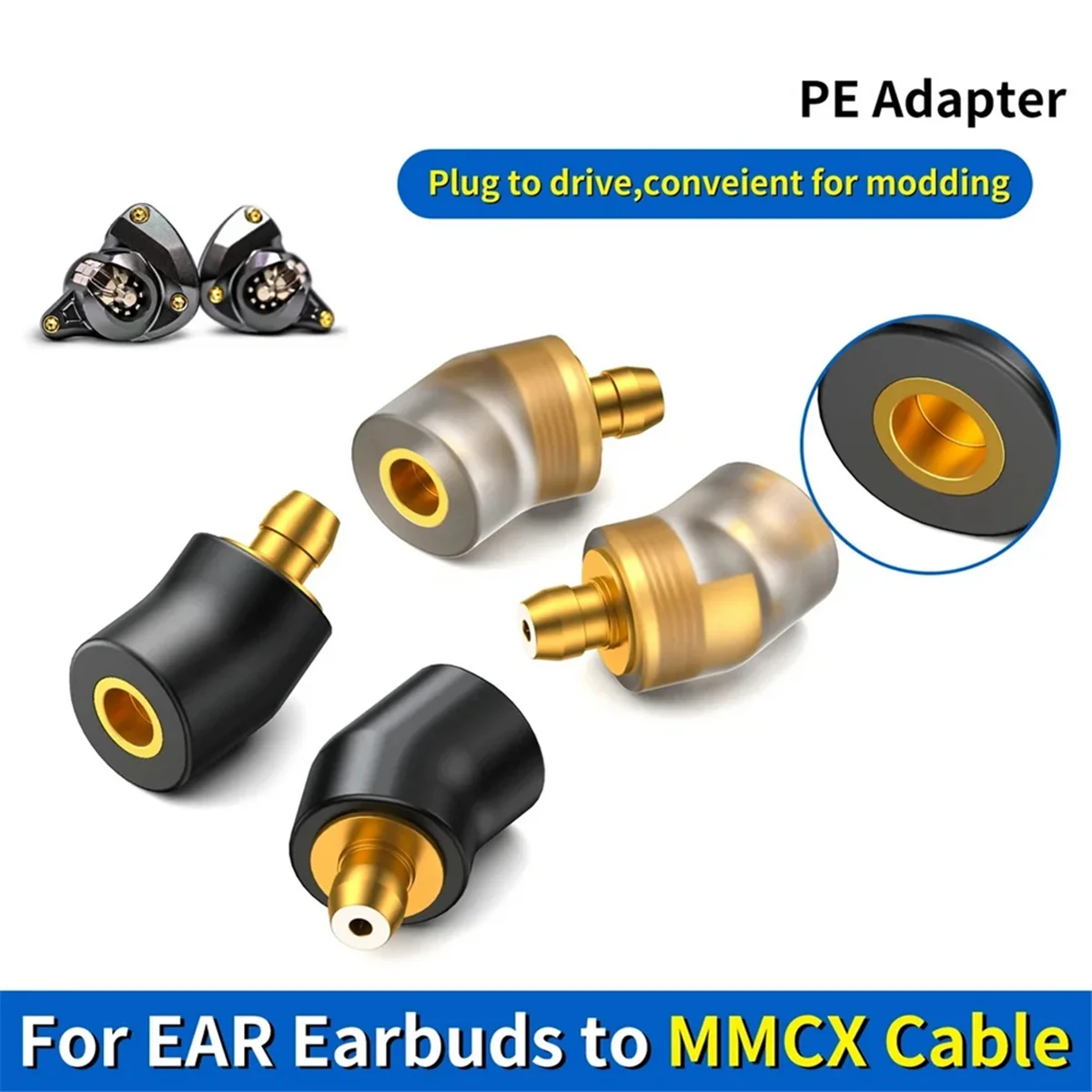 

T35C Ear Mmcx Pentaconn Ear to Mmcx Adapter Ear Mmcx to Pentaconn Mmcx to Pe Adapter for Acoustune PE HS1650CU A