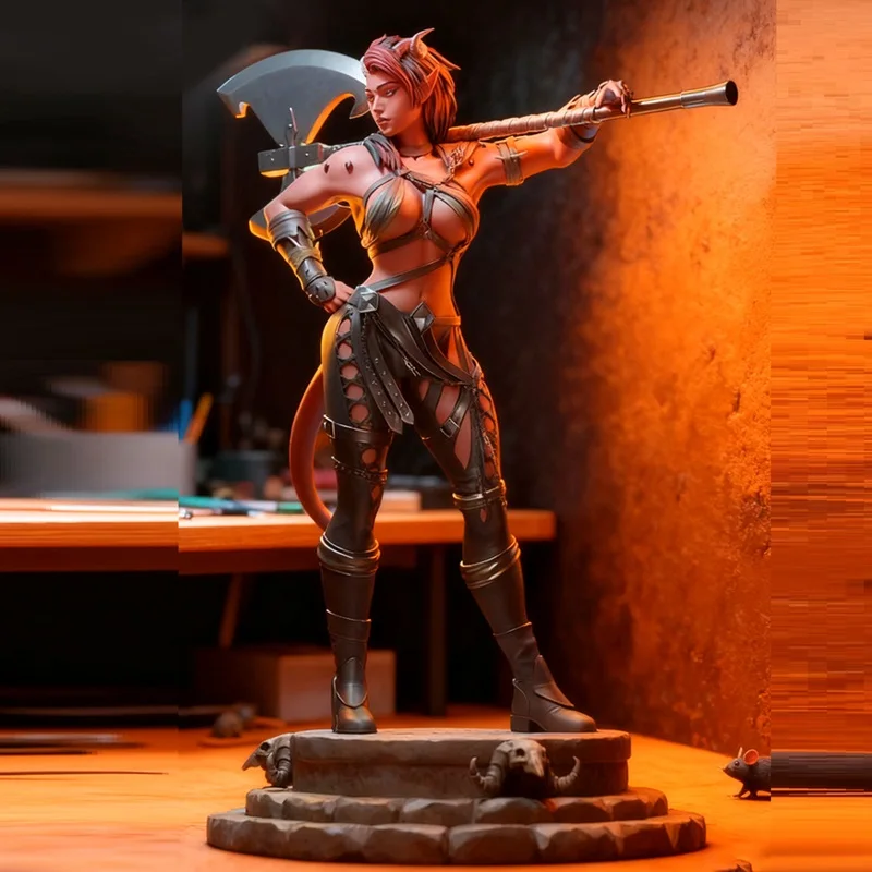 

LinDeekin D237 Индивидуальные 3D гаражные комплекты Неокрашенная фигурка GK Модели Белая смола Несобранные головоломки модели персонажей