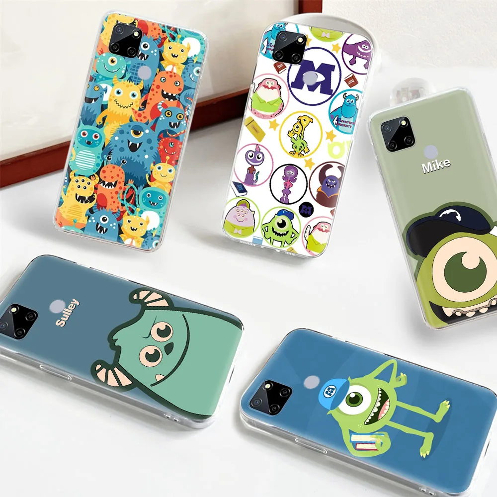 Monsters Inc Transparent Phone Case for LG VELVET G8 ThinQ G8X K62 K42 K61 K52 K92 Q61 Q60 Q52 V40 V50 V60 THINQ5