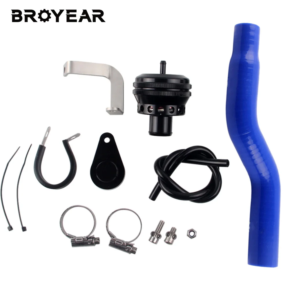 

Высококачественный турбовыдувной клапан Broyear для Suzuki Swift Sport 1.4 и Vitara 1.4 BoosterJet Bull, черный, красный шланг