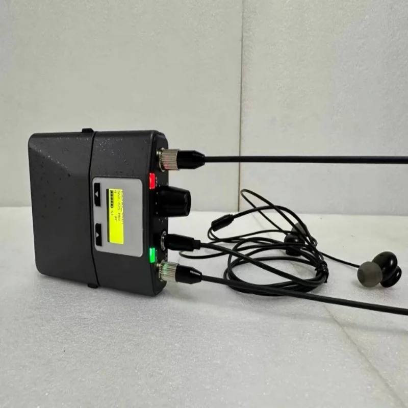 Sistema de Monitoreo Inalámbrico Profesional PSM900 UHF 542-578MHz, Monitoreo Personal In-Ear con Bodypack para Cantantes, Escenario y Estudio