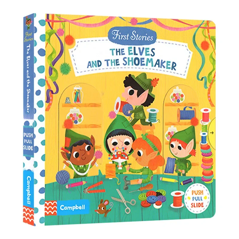 The Elves and the Shoemaker First Stories Baby Children's books aged 1 2 3, English picture board book 9781529017038
