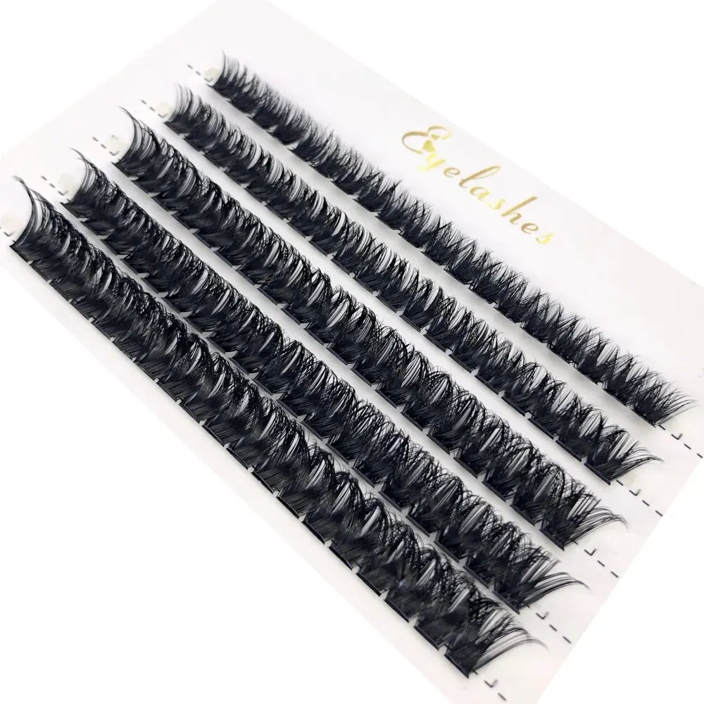 95/100Clusters Natural Eyelashes Thick 30D/40D/60D/80D Individual Eyelash Extension Lashes Bunches Professional Faux Eye Lashes image 4