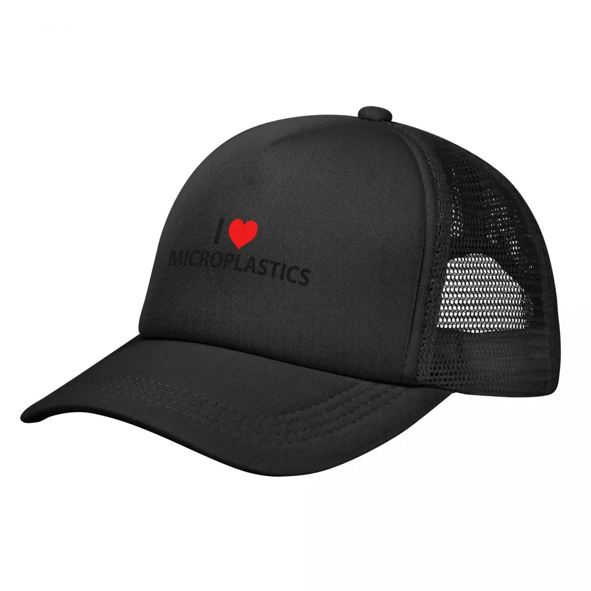 I LOVE MICROPLASTICS Baseball Cap Christmas Hat beach hat Bobble Hat Men's Caps Women's