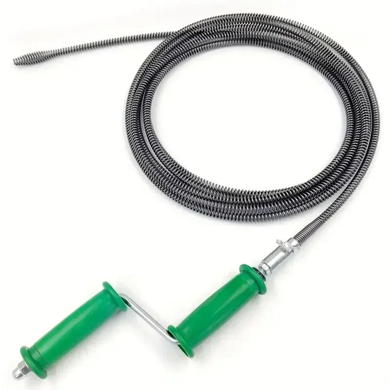 Spring Pipe Sewer Unblocker 1-10M Drain Cleaner Tool for Bathroom Kitchen Sinks Basin Pipeline Clogged Remover