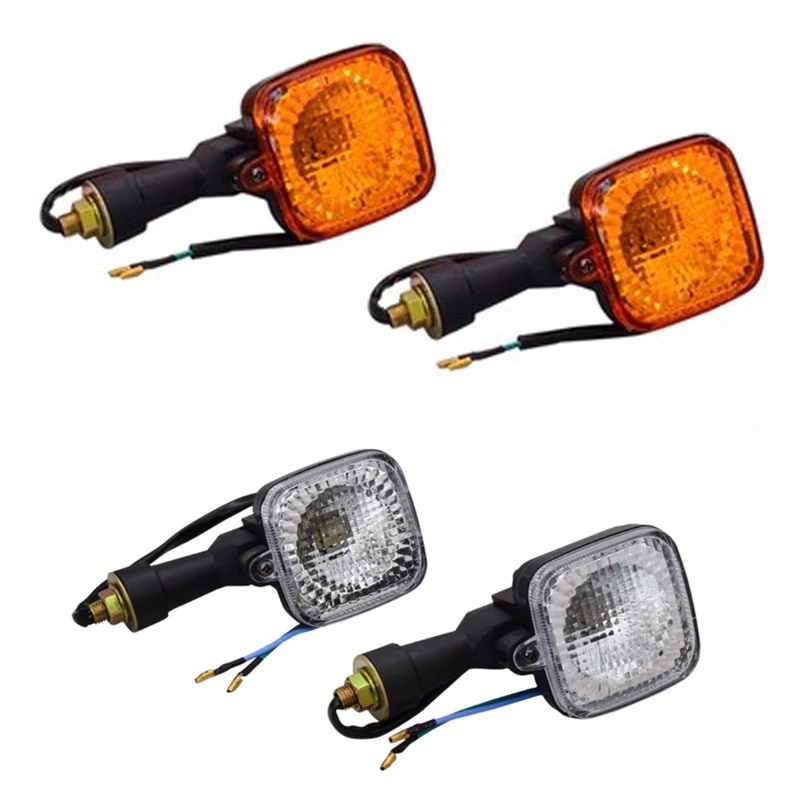 Motorcycle Turning Lights Universal For 125cc-250cc for Honda Haojue Loncin Jialing Lifan Qjmotor White/Yellow Signal Flashers