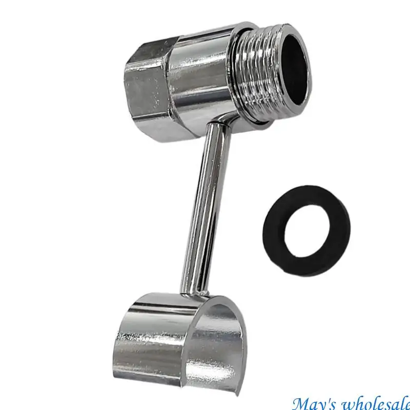 Bathroom Bidet Sprayer Holders Wall Mount Metal  Brackets Home Bathroom Fixture Simple Installs for Handheld Shower Hands  448A