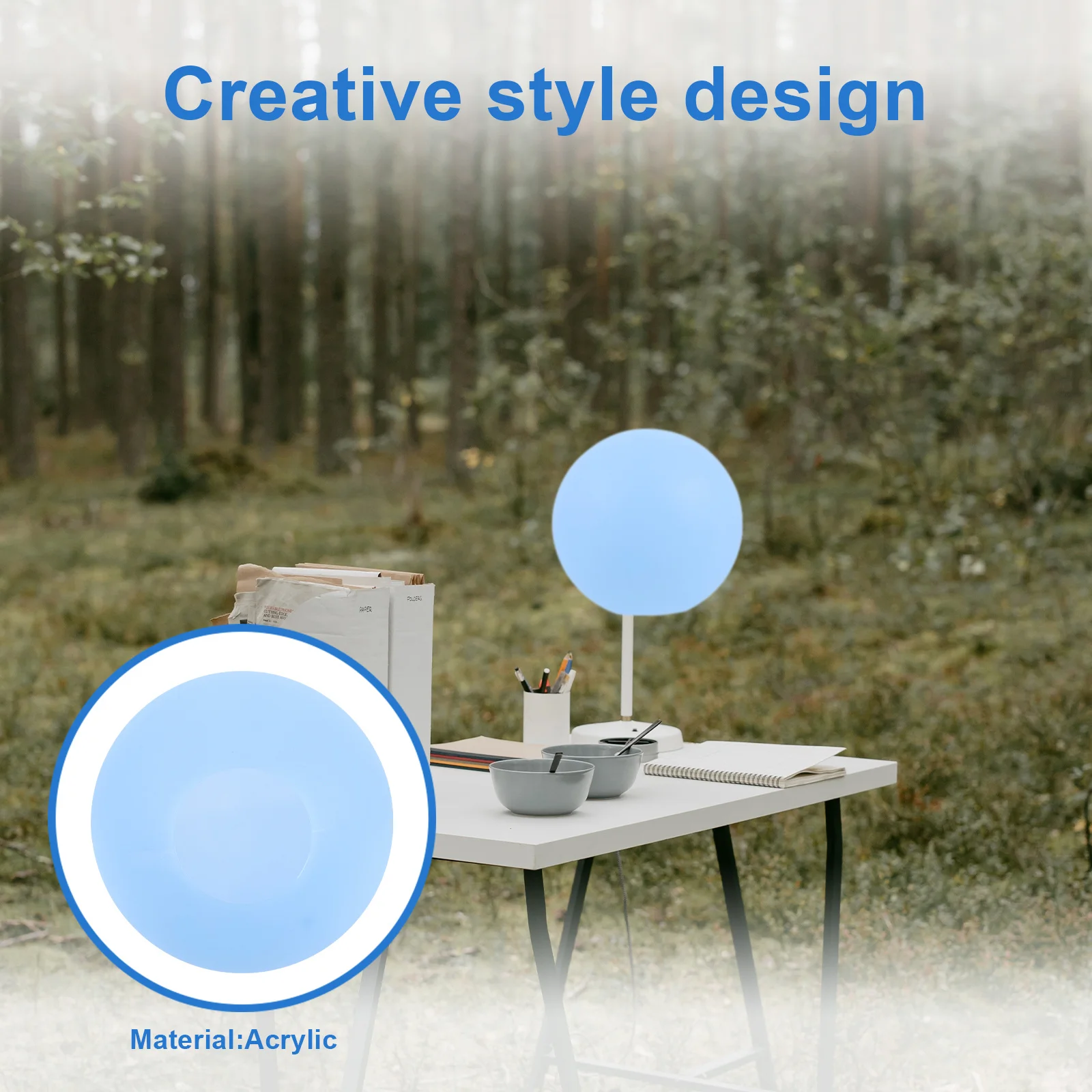 

Ball Shape Acrylic Lampshade Replacement Globe Cover For Ceiling Pendant Chandelier Decorative Light Shade Modern Lamp