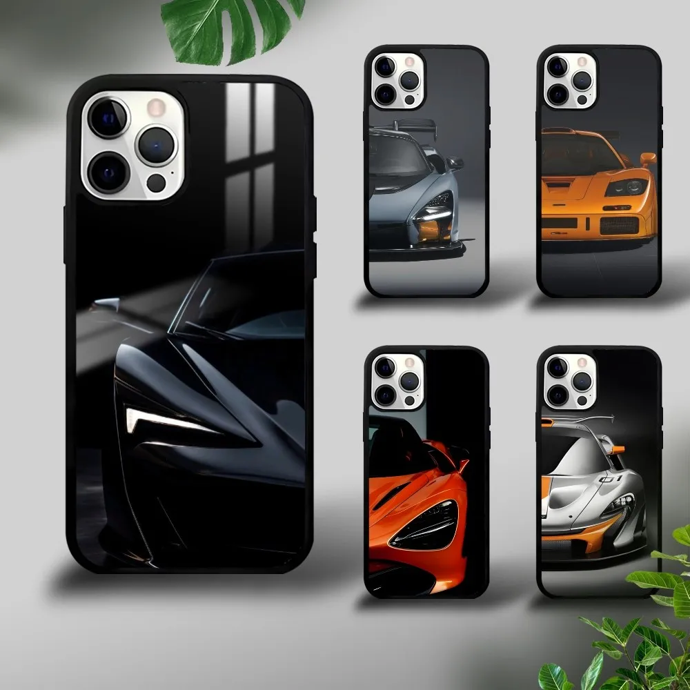 

Classic Cool M-McLarenS Phone Case For iPhone 16 15 14 13 12 11 Pro Xs Max Mini Plus Celulares Hard Funda