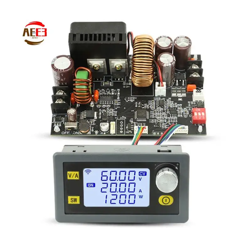AEE3-CNC Adjustable DC Regulated Power Supply Constant Voltage Constant Current Maintenance 20A/1200W Step-Down Module