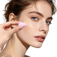 26PCS Mini Pink Makeup Sponge with Storage Box,Skin-Friendly Sponges for Under Eye,Fine Lines&Detail Makeup,Portable 6