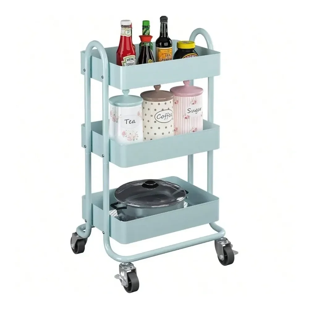 

Kitchen Island And Cart Kitchen OrganizersTier Rolling Metal Storage Organizer, Mobile Utility Cart, Kitchen Storage Carts With