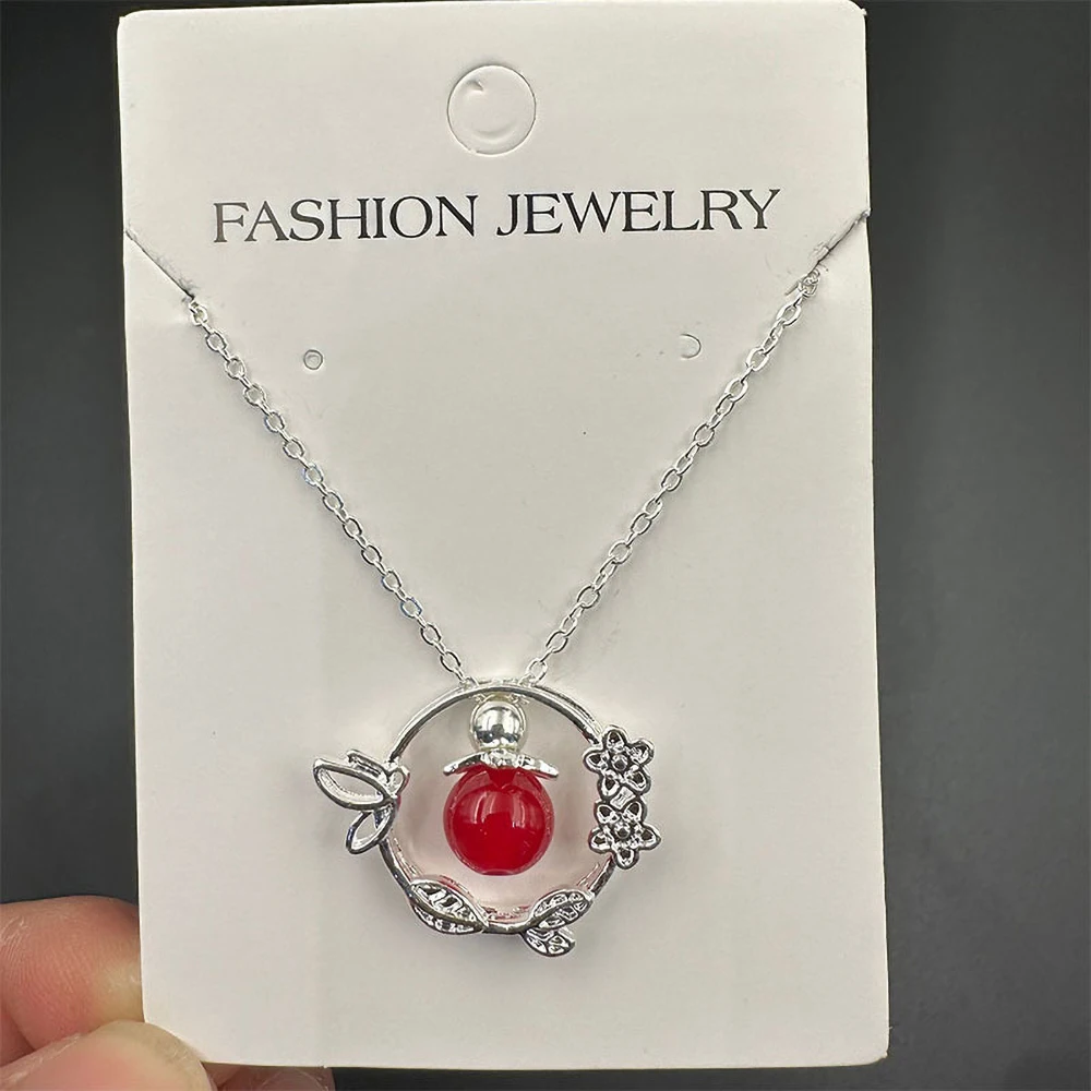 Anime Tian Guan Ci Fu Naszyjnik Hua Cheng Xie Lian Motyw Koralik Motyl Kwiaty Wisiorek Biżuteria Cosplay Prop Choker Akcesoria Gif