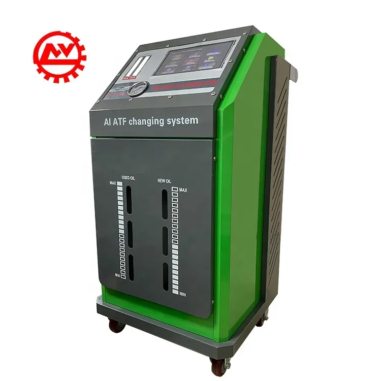 Fully Automatic Transmission Fluid Oil Exchanger Flush Clean ATF Change Machine with full set of ATF Adapters