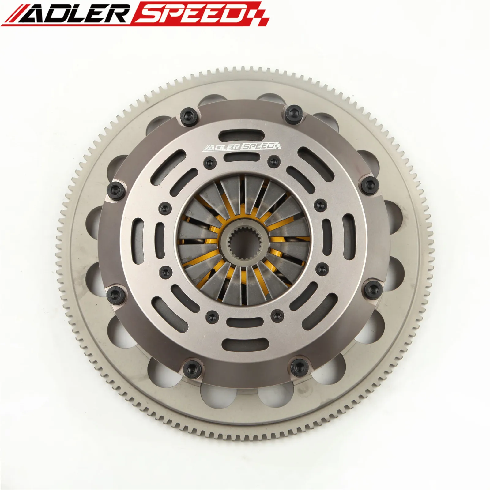 ADLERSPEED Sprung Clutch Twin Disk Kit For 97-05 VW Passat / Audi A4; A4 Quattro 1.8L B5 B6