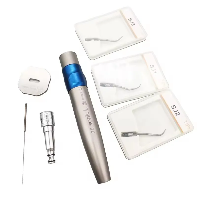 Fiber Optic De ntal air scaler handpiece dentist De ntal scaler ultrasonic teeth whitening