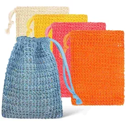 10 Pcs Drying Soap Holder Foaming Net Bars Pouches Bag Exfoliating Wheelchair Child