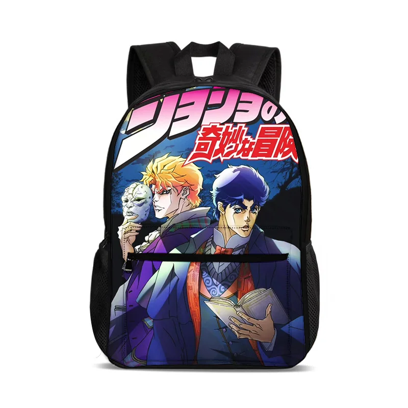 JoJo's Bizarre Adventure Backpack Versatile  Large Capacity Outdoor Travel Mountaineering Boy and Girl School Birthday Best Gift