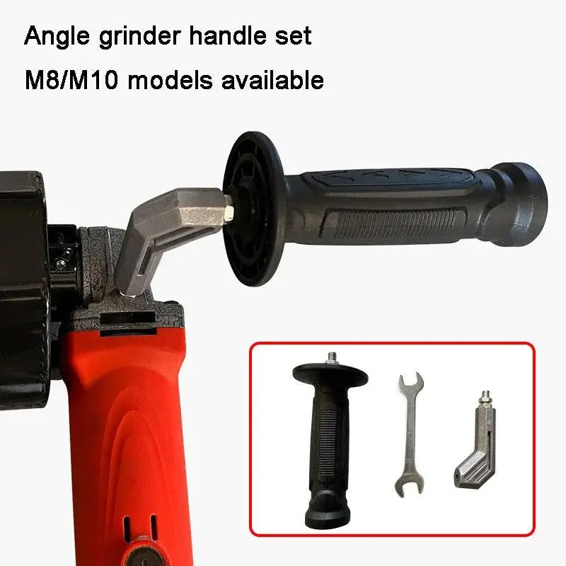 Angle Grinder Modified Accessories Handle Set Universal Head Adapter Converter M10/M8 Thread Saw Cutter Polisher Home Tools