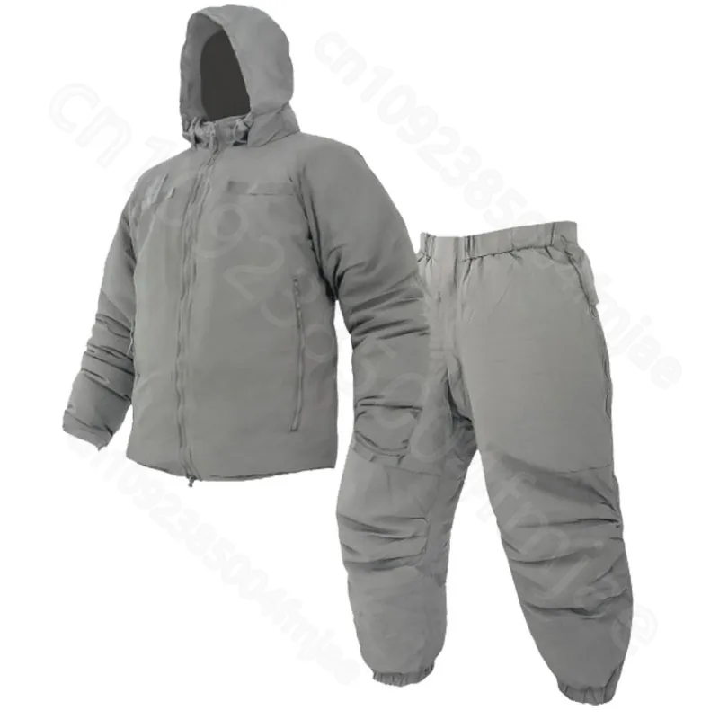 Táticas ao ar livre gen iii l7 roupas anti-frio fãs militares engrossado casaco militar ao ar livre extremo calor frio roupas de algodão