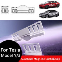 Sunshade Magnetic Suction Clip For Tesla Model Y 2020-2026 Juniper Model 3 Highland 2017-2026