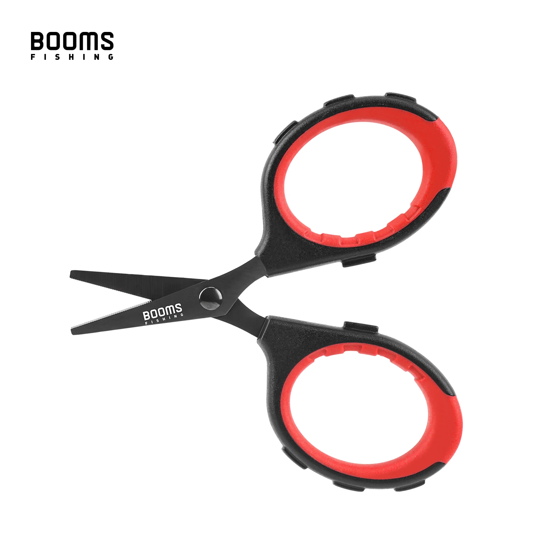 

Booms Fishing S05 Braid Wire Scissors Stainless Steel Titanium Coating Antirust Anti-Slip Handle Sharp Fish Line Cutter Tools