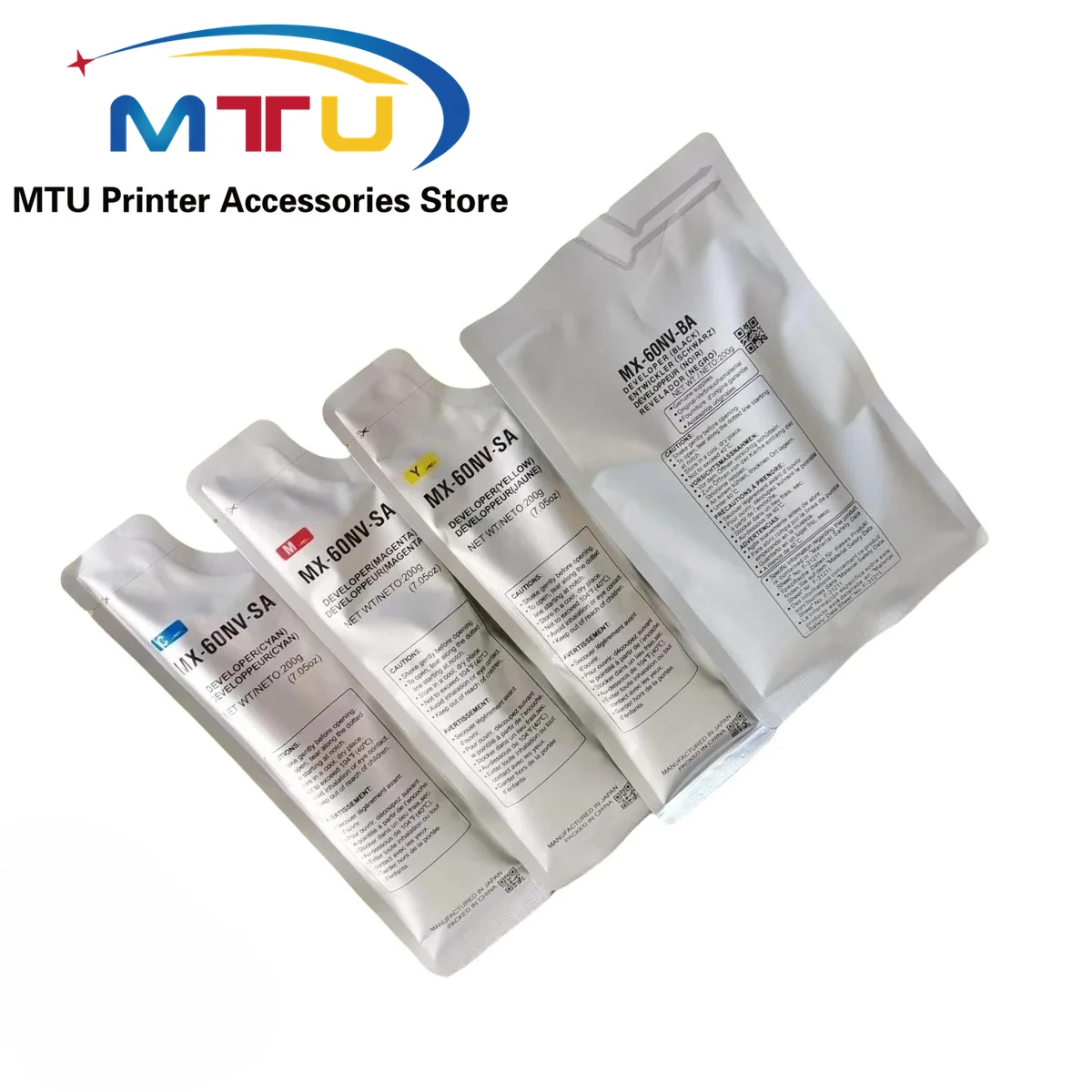 

1 шт. MX60 MX61 порошок разработчика для Sharp MX3081 4081 5081 6081 2621 3121 MX3070 MX60NV MX61NV Запчасти для копировальных аппаратов