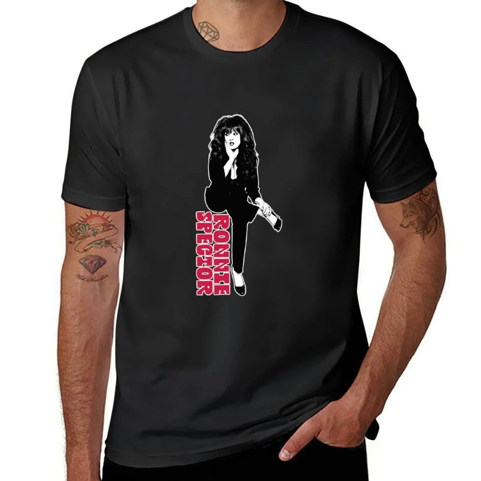 Ronnie Spector T-Shirt for a boy hippie clothes t shirts for men cotton