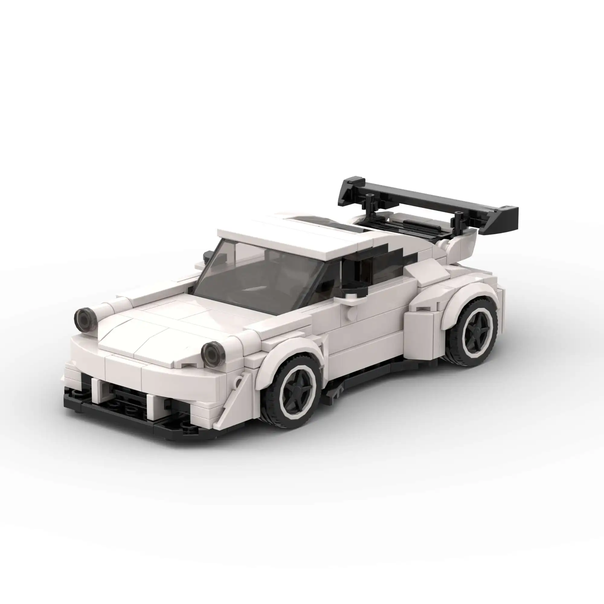 Voiture de sport de course Moc compatible avec Lego, jouet de construction dos pour enfants, blocs de construction